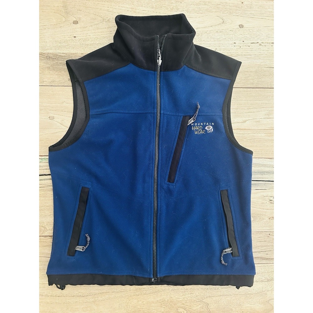 Mountain Hardwear Men's Medium Blue Fleece Vest